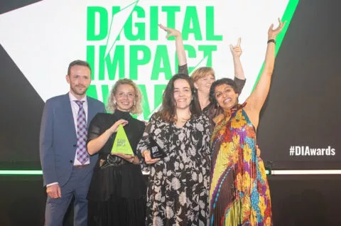 BICS website awarded Gold at the Digital Impact Awards 2023