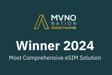 BICS wins 2024 MVNO Nation Award for “Most Comprehensive eSIM Solution”